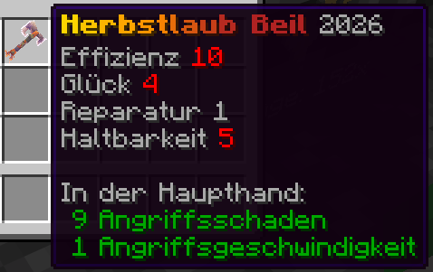 Herbstlaub Beil 2026