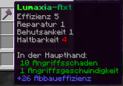 Lumaxia-Axt