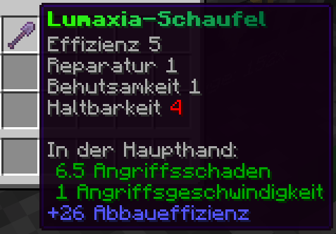 Lumaxia-Schaufel (Behutsamkeit)