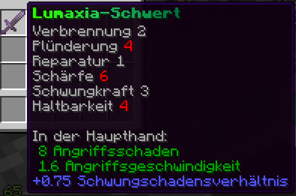 Lumaxia-Schwert